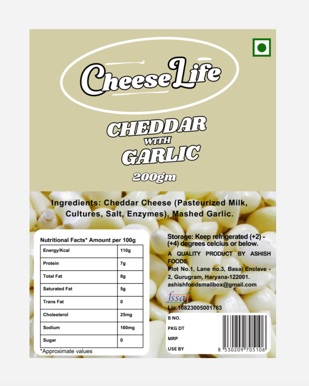 Garlic Cheddar